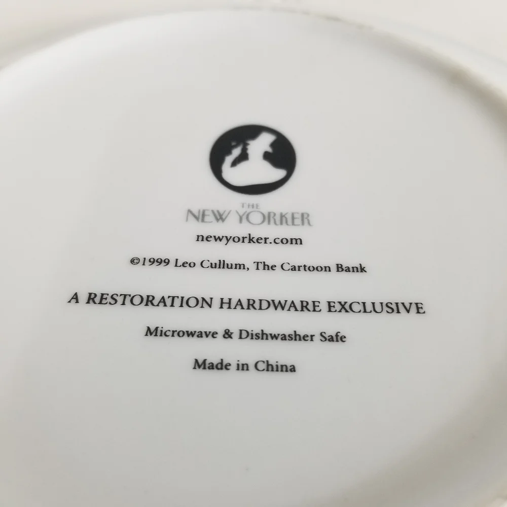 Restoration Hardware New Yorker Plate 8